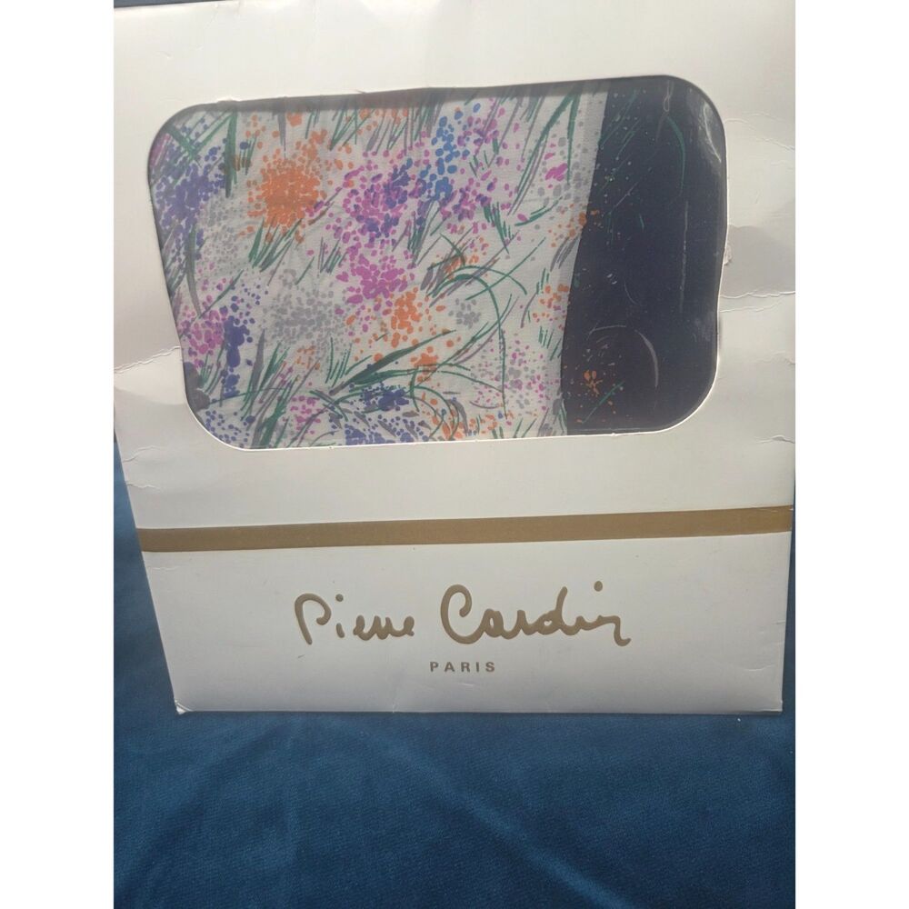 Pierre Cardin Silk Scarf Large Square